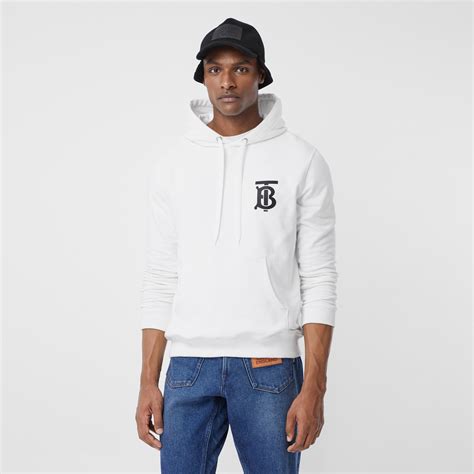 white burberry hoodie mens|Burberry hoodie for men price.